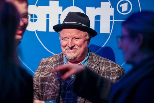 Premiere Münster-Tatort. Pressetermin zur Premiere des neuen ;Münster-Tatort Die Erfindung des Rades. Die Ausstrahlung ist am 7. Dezember im Ersten und der ARD Mediathek. Axel Prahl, als Hauptkommissar Frank Thiel. Münster, Nordrhein-Westfalen, DEU, Deutschland, 25.11.2025