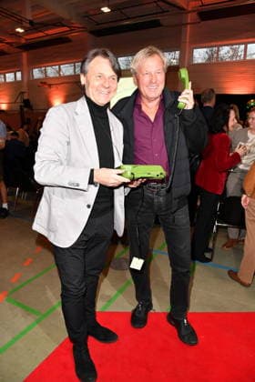 RECORD DATE NOT STATED Jubiläumsfeier 30 Jahre Die ARCHE Wolfgang Bahro und Bernhard Brink bei der Jubiläumsfeier 30 Jahre Die ARCHE in Berlin 25.11.2025 Copyright: xEventpressxBerndtx