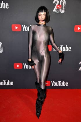 Domiziana beim YouTube Music Award Dinner im Restaurant Grill Royal in Berlin 25.11.2025