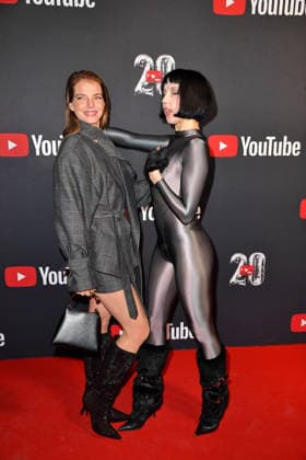 Yvonne Catterfeld und Domiziana beim YouTube Music Award Dinner im Restaurant Grill Royal in Berlin 25.11.2025
