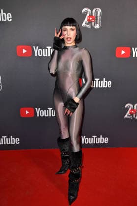 Domiziana beim YouTube Music Award Dinner im Restaurant Grill Royal in Berlin 25.11.2025