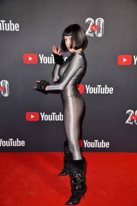 Domiziana beim YouTube Music Award Dinner im Restaurant Grill Royal in Berlin 25.11.2025