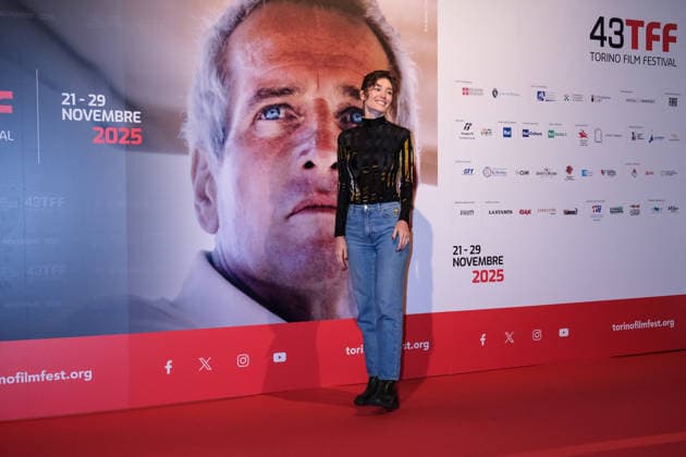 November 26, 2025, Turin, Italy: Fereshteh Hosseini attends the 43rd Torino Film Festival. Turin Italy - ZUMAs197 20251126_aaa_s197_035 Copyright: xDavidexDixLallax