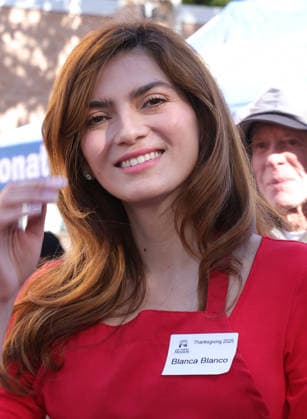26 November 2025 - Los Angeles, California - Blanca Blanco,. 2025 Thanks & Giving On Skid Row held at Los Angeles Mission. Photo Copyright: xAdMediax