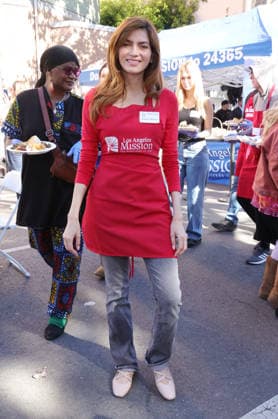 26 November 2025 - Los Angeles, California - Blanca Blanco,. 2025 Thanks & Giving On Skid Row held at Los Angeles Mission. Photo Copyright: xAdMediax