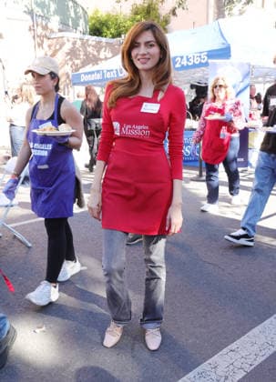 26 November 2025 - Los Angeles, California - Blanca Blanco,. 2025 Thanks & Giving On Skid Row held at Los Angeles Mission. Photo Copyright: xAdMediax