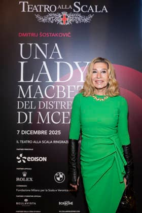 Premiere At La Scala -Lady Macbeth Of The Mtsensk District- Press Conference La Scala Theatre - Milan, Italy Melania Rizzoli Premiere At La Scala -Lady Macbeth Of The Mtsensk District- Press Conference La Scala Theatre - Milan, Italy 26th November 2025  Copyright: xALFONSOxCATALANO SGPITALIAx