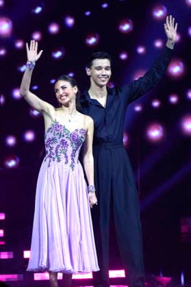 Diego Pooth und Ekaterina Leonova bei Let s Dance - Die Live-Tour 2025 in der ZAG Arena. Hannover, 25.11.2025 Foto:xU.xStammx xFuturexImagex dance_5154