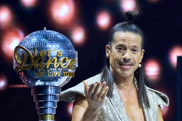 Jorge Gonzalez bei Let s Dance - Die Live-Tour 2025 in der ZAG Arena. Hannover, 25.11.2025
