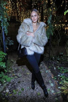 26.11.2025, Elena Carriere zu Gast zum Magical Christmas Ball von LeGer by Lena Gercke, Clärchens Ballhaus, Berlin, Berlin
