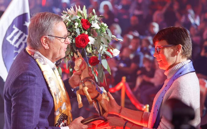 Rust, Germany - November 27, 2025: Preview of the Monte Carlo Circus Festival meets Europa-Park in the presence of H.S.H. Princess Stephanie of Monaco and Roland Mack Europa-Park: Preview of the Monte Carlo Circus Festival meets Europa-Park in the presence of H.S.H. Princess Stephanie of Monaco