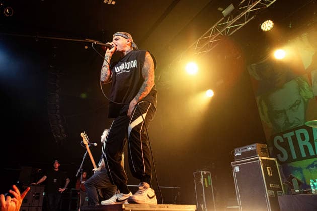 Andrew Dijorio of Stray From The Path Clockworked - Final UK Tour at Manchester Academy, UK, 27 November 2025, Credit:Maryleen Avalon  Copyright: xMaryleenx xAvalonx 1055063193