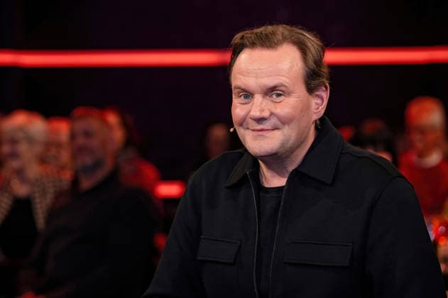 MDR - Riverboat. Schauspieler Devid Striesow anläßlich der Aufzeichnung der MDR - Talkshow Riverboat am 28.11.2025 in der Mediacity Leipzig. 20251128ADO0051