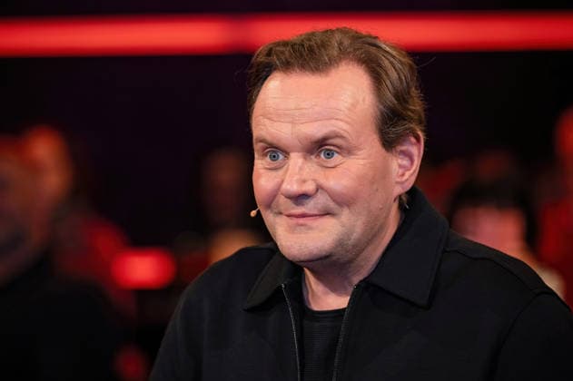 MDR - Riverboat. Schauspieler Devid Striesow anläßlich der Aufzeichnung der MDR - Talkshow Riverboat am 28.11.2025 in der Mediacity Leipzig. 20251128ADO0054