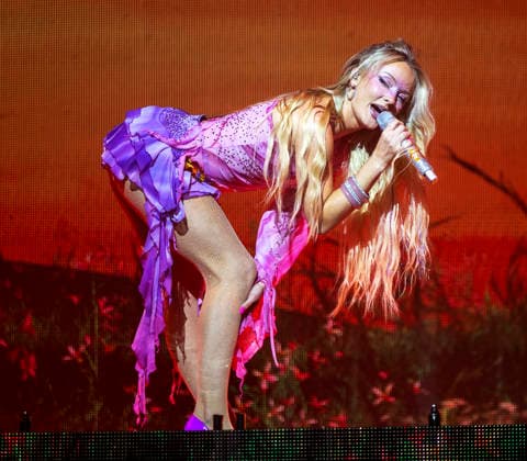 STOCKHOLM, SWEDEN 20251128 Zara Larsson Midnight Sun Tour at Avicii Arena in Stockholm, Sweden November 28, 2025 STOCKHOLM SWEDEN x60160x  Copyright: xStefanxJerrevang TTx ZARA LARSSON CONCERT 9GQE5ugTXs0