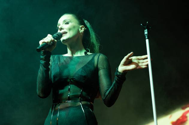 Lorena Gomez performs live in Madrid - 28 Nov 2025 Singer Lorena Gomez performs during the live presentation of her EP ERA at the Galileo Hall in Madrid. Madrid Spain Copyright: xAtilanoxGarciax xSOPAxImagesx photo01730