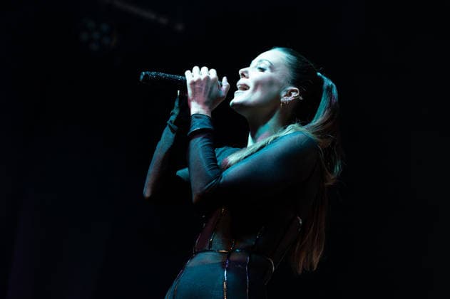 Lorena Gomez performs live in Madrid - 28 Nov 2025 Singer Lorena Gomez performs during the live presentation of her EP ERA at the Galileo Hall in Madrid. Madrid Spain Copyright: xAtilanoxGarciax xSOPAxImagesx photo01734