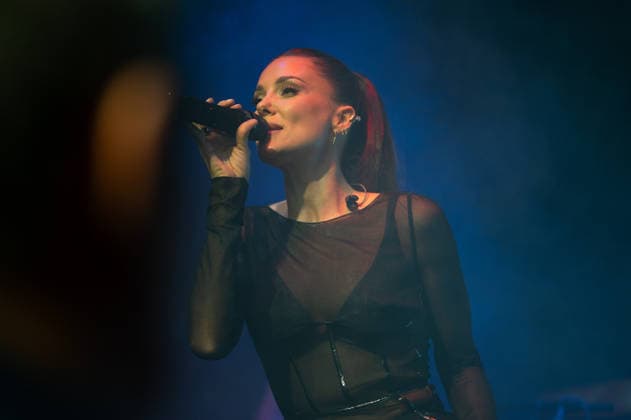 Lorena Gomez performs live in Madrid - 28 Nov 2025 Singer Lorena Gomez performs during the live presentation of her EP ERA at the Galileo Hall in Madrid. Madrid Spain Copyright: xAtilanoxGarciax xSOPAxImagesx photo01736