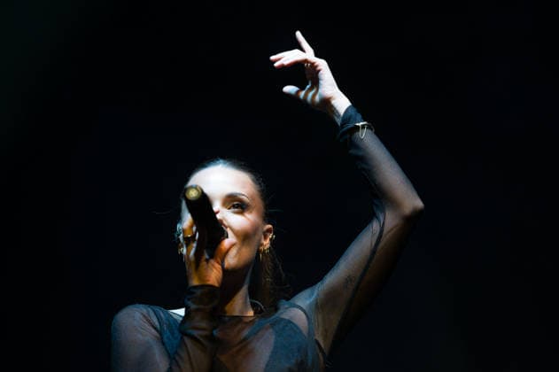 Lorena Gomez performs live in Madrid - 28 Nov 2025 Singer Lorena Gomez performs during the live presentation of her EP ERA at the Galileo Hall in Madrid. Madrid Spain Copyright: xAtilanoxGarciax xSOPAxImagesx photo01741