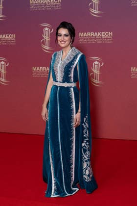 22nd Marrakech International Film Festival Opening Ceremony Nabila Kilani attends the during the 22nd Marrakech International Film Festival Opening Ceremony on November 28, 2025 in Paris, France. Photo by Nasser Berzane ABACAPRESS.COM Paris France  Copyright: xBerzanexNasser ABACAx