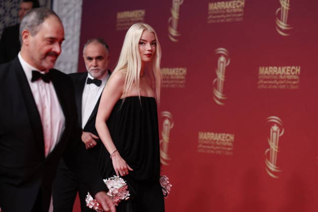 Anya Taylor Joy attends the Opening Red Carpet during the 22nd Marrakech International Film Festival on November 28, 2025 in Marrakech, Morocco Marrakech, Morocco 28 11 2025 451096 2025 11 28 MARRAKECH Morocco  Copyright: xRomualdxMeigneuxx xStarfacex STAR_451096_003