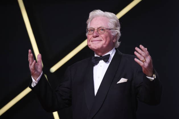 Hussein Fahmy receives the Tribute Award during the Opening Ceremony during the 22nd Marrakech International Film Festival on November 28, 2025 in Marrakech, Morocco Marrakech, Morocco 28 11 2025 451096 2025 11 28 MARRAKECH Morocco  Copyright: xRomualdxMeigneuxx xStarfacex STAR_451096_169