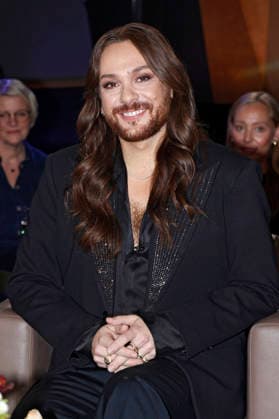Riccardo Simonetti bei der Aufzeichnung der NDR Talk Show im NDR Fernsehstudio Lokstedt. Hamburg, 28.11.2025