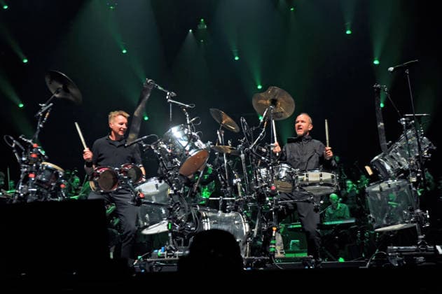Night of the Proms 2025. Safri Duo während eines Auftrittes im Rahmen der Night of the Proms 2025 am 28.11.2025 in der SAP-Arena Mannheim. 20251128MWI098785