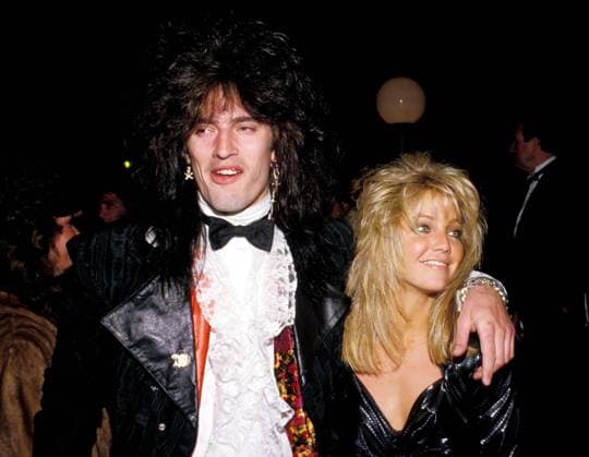 Tommy Lee And Heather Locklear 1986 Copyright: xRalphxDominguez MediaPunchx