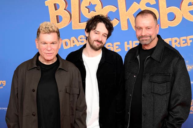 Peter Plate, Joshua Lange und Ulf Leo Sommer bei der Premiere des Kinofilms Bibi Blocksberg - Das große Hexentreffen im Mathäser Filmpalast. München, 29.11.2025