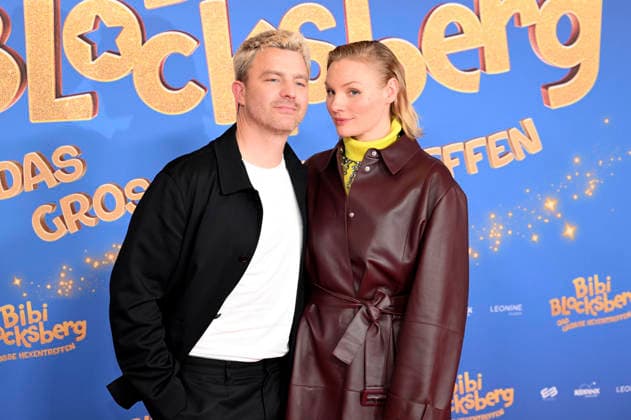 Friedrich Mücke und Rosalie Thomass bei der Premiere des Kinofilms Bibi Blocksberg - Das große Hexentreffen im Mathäser Filmpalast. München, 29.11.2025