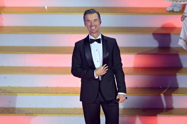 ARD: Das Adventsfest der 100.000 Lichter . Fernsehmoderator Florian Silbereisen während der ARD Fernsehshow Das Adventsfest der 100.000 Lichter am 29.11.2025 in Suhl. 20251129SBK0068