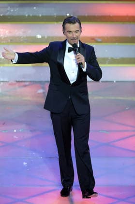 ARD: Das Adventsfest der 100.000 Lichter . Fernsehmoderator Florian Silbereisen während der ARD Fernsehshow Das Adventsfest der 100.000 Lichter am 29.11.2025 in Suhl. 20251129SBK0105