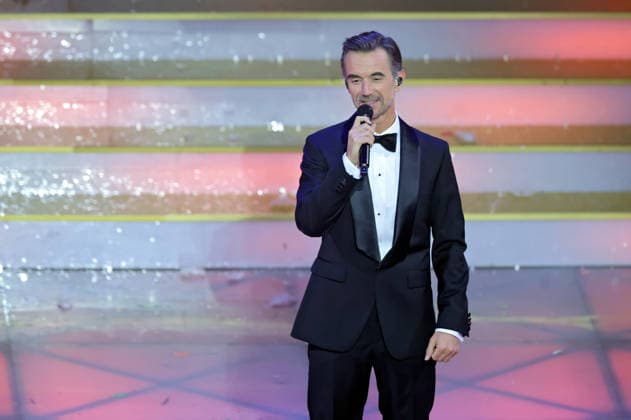 ARD: Das Adventsfest der 100.000 Lichter . Fernsehmoderator Florian Silbereisen während der ARD Fernsehshow Das Adventsfest der 100.000 Lichter am 29.11.2025 in Suhl. 20251129SBK0106