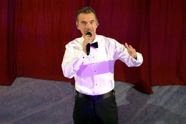 Florian Silbereisen in der ARD TV-Show Das Adventsfest der 100.000 Lichter 2025 im Congress Center Suhl. Suhl, 29.11.2025