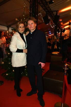 Produzenten Ilja und Katja Smitt bei der Premiere des 10. Kölner WeihnachtsCircus