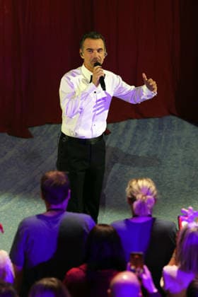 Das Adventsfest der 100.000 Lichter 2025 Moderator Florian Silbereisen. Das Adventsfest der 100.000 Lichter 2025. ARD ORF-Show vom 29.11.2025 im Congress Center Suhl. Thüringen, Deutschland.