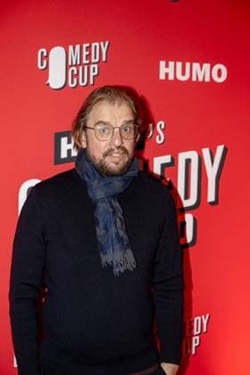 Dutch comedian Jan-Jaap Van Der Wal is pictured at the final show of Humo s Comedy Cup 2025, in the Arenbergschouwburg in Antwerp, Sunday 30 November 2025. Humo s Comedy Cup is a competition organized by the weekly magazine Humo to reward the greatest comedy talent.  JONASxROOSENS 145543071