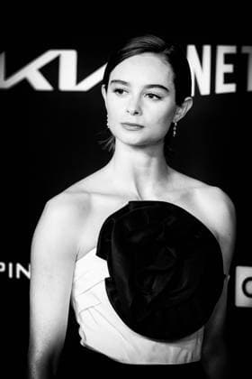 28th British Independent Film Awards on Sunday 30 November 2025 Saura Lightfoot-Leon at the 28th British Independent Film Awards on Sunday 30 November 2025 at The Roundhouse, London. Editors Note: Image converted to monochrome., Credit:Julie Edwards Avalon  Copyright: xJuliexEdwardsx xAvalonx 1055755344