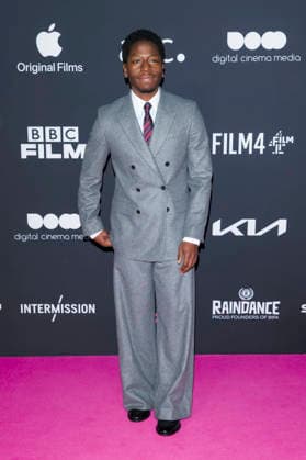David Jonsson bei der Verleihung der 28. British Independent Film Awards 2025 im Roundhouse. London, 30.11.2025