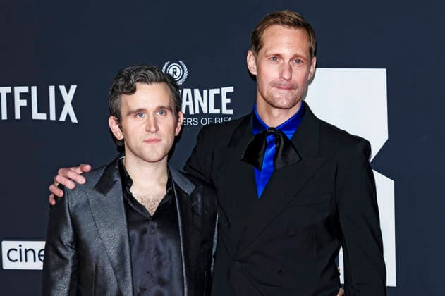 Harry Melling und Alexander Skarsgard bei der Verleihung der 28. British Independent Film Awards 2025 im Roundhouse. London, 30.11.2025
