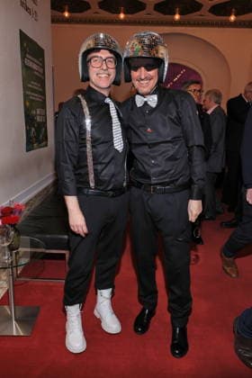01.12.2025, Marcel und Kai zu Künstler gegen Aids - Die Gala 2025, Stage Theater des Westens, Berlin, Berlin