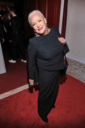01.12.2025, Angelika Milster zu Künstler gegen Aids - Die Gala 2025, Stage Theater des Westens, Berlin, Berlin
