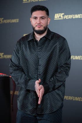 December 2, 2025: Omar Montes attends the UFC perfumes presentation at Espacio Larra on December 02, 2025 in Madrid, Spain - ZUMAs197 20251202_aaa_s197_242 Copyright: xSOPAxImagesx