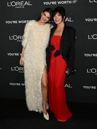 December 2, 2025, Los Angeles, California, USA: American model, socialite and media personality KENDALL JENNER and Media personality, businesswoman, and the matriarch of the Kardashian-Jenner family KRIS JENNER attends the 20th anniversary of L Oro al Paris Women of Worth: RED CARPET. Los Angeles USA - ZUMAb173 20251202_aap_b173_007 Copyright: xBillyxBennightx