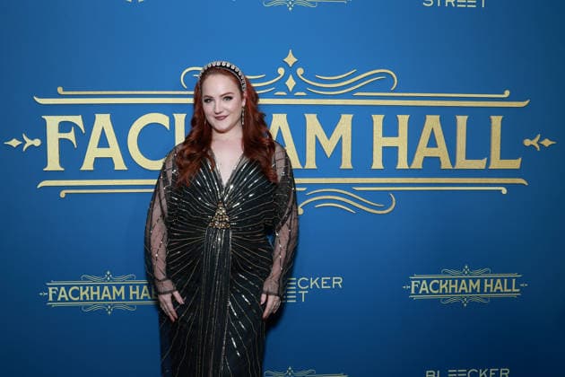 New York premiere of Bleecker Street and Legion M™s Fackham Hall Featuring: Sarah Cline Where: New York, New York, United States When: 02 Dec 2025 Credit: Jason Mendez Starpix INSTARimages EDITORIAL USE ONLY. NOT FOR USE BY NEWSPAPERS BASED IN THE UK. Copyright: xJasonxMendezx xStarPixxforxBleeckerxStreetx instar55310758