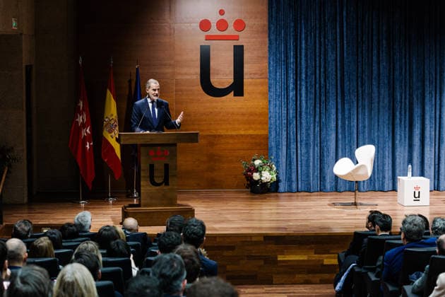 The King closes the conference on the role of the Crown in the Spanish democratization process King Felipe VI during the closing ceremony of the conference on the role of the Crown in the Spanish democratization process, at the Rey Juan Carlos University, on December 3, 2025, in Madrid Spain Organized by the Chair of Democratic Memory of the Rey Juan Carlos University, together with the Ministry of Territorial Policy and Democratic Memory, this is an academic meeting that will address the historical evolution and the role of the Crown in the Spanish democracy 03 DECEMBER 2025 Carlos Lujá Espana  Copyright: xCarlosxLujanx 7145213
