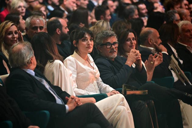 Sorrento (Na) 03 12 2025 Professional Cinema Days In the photo: Paolo Genovese, Pilar Fogliati  Copyright: xRobertoxJandolix xipa-agency.netx xRobertoxJandolix IPA_Agency_IPA68709767