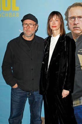 Bjarne Mädel und Katharina Marie Schubert bei der Preview der NDR Komödie Prange - Man ist ja Nachbar im UCI Mundsburg, Hamburg, 03.12.2025