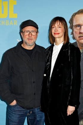 Bjarne Mädel und Katharina Marie Schubert bei der Preview der NDR Komödie Prange - Man ist ja Nachbar im UCI Mundsburg, Hamburg, 03.12.2025